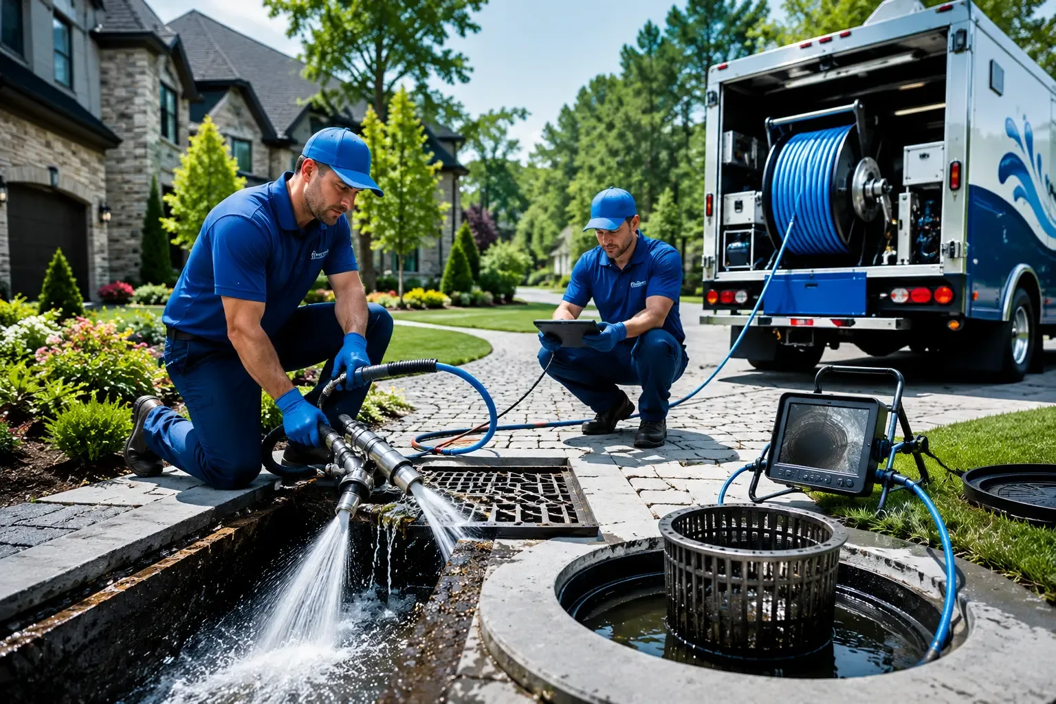 Local outdoor drain cleaning professionals in Conway, MA