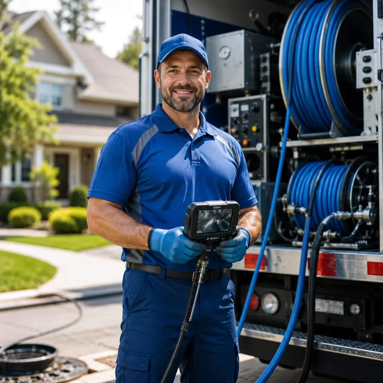 Local outdoor drain cleaning specialists in Conway, MA